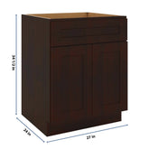 J&K Java Coffee S1 Sink Base - 27" W