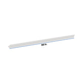 Modernform Cabinet White Shaker 96" W X 2 1/4" H X 3 3/4" D Shaker Crown Molding