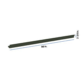Modernform Cabinet Slim Sage Green 96" W X 2 1/4" H X 3 3/4" D Shaker Crown Molding