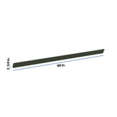 Modernform Cabinet Slim Sage Green 96" W X 2 1/4" H X 2 1/4" D Shaker Crown Molding