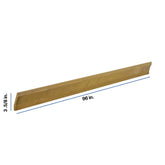 Modernform Cabinet Natural Shaker 96" W X 3 5/8" H X 3 3/4" D Shaker Crown Molding