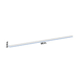 Modernform Cabinet White Shaker 96" W X 3/4" H X 1/4" D Batten Molding