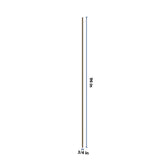 J&K Hazel H8 Tall Filler 3/4" W x 96" H