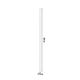 J&K Pearl Glazed H9 Tall Filler 3/4" W x 96" H