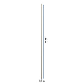 J&K Pebble B6 Tall Filler 3/4" W x 96" H