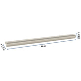 J&K Pebble B6 96" W Light Rail Molding