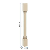 j-k-creme-glazed-a7-full-turn-post-3w-x-34-1-2-h-x-3-d