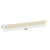 J&K Pearl Glazed H9 96" W 10 4-1/4 Cove Molding
