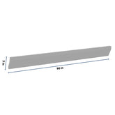 J&K Castle Grey S5 96" W 10 4-1/4 Cove Molding