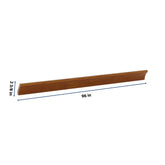 J&K Mocha Glazed K10 96" W Cove Molding