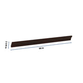 J&K Java Coffee S1 96" W Cove Molding