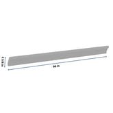 J&K Castle Grey S5 96" W Cove Molding