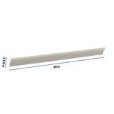 J&K Pebble B6 96" W Cove Molding