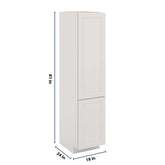 J&K Pure B5 Vanity Linen 18" W x 81" H x 24" D