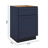 J&K Naval B7 Vanity Base Door/Drawer 21" W x 33" H x 21" D