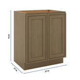 J&K Hazel H8 Vanity Base FHD 27" W x 33" H x 21" D