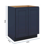 J&K Naval B7 Vanity Base FHD 27" W x 33" H x 21" D