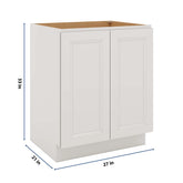 J&K Pure B5 Vanity Base FHD 27" W x 33" H x 21" D