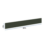 Modernform Cabinet Slim Sage Green 6" W X 96" H Bottom Molding