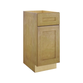 Modernform Cabinet Natural Shaker 15" W X 34 1/2" H X 21" D Base 1 Door/1 Drawer