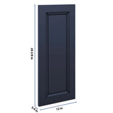 J&K Naval B7 Vanity Drawer Front 12" W x 28 1/2" H x 3/4" D