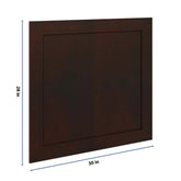 J&K Java Coffee S1 Vanity Drawer Front B 30" W x 28 1/2" H