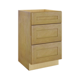 Modernform Cabinet Natural Shaker 21" W X 34 1/2" H X 21" D Vanity Base with 3 Drawers