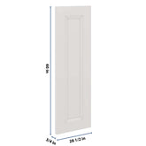 J&K Pure B5 Vanity Drawer Front 09" W x 28 1/2" H