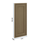 J&K Hazel H8 Vanity Drawer Front 12" W x 28 1/2" H