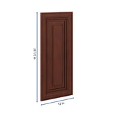J&K Mahogany J5 Vanity Drawer Front 12" W x 28 1/2" H