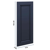 J&K Naval B7 Vanity Drawer Front 12" W x 28 1/2" H