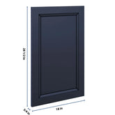 J&K Naval B7 Vanity Drawer Front 18" W x 28 1/2" H