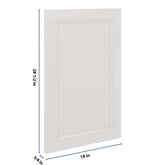 J&K Pure B5 Vanity Drawer Front 18" W x 28 1/2" H