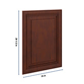 J&K Mahogany J5 Vanity Drawer Front 21" W x 28 1/2" H