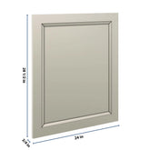 J&K Pebble B6 Vanity Drawer Front 24" W x 28 1/2" H
