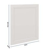 J&K Pure B5 Vanity Drawer Front 24" W x 28 1/2" H