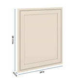 J&K Pearl Glazed H9 Vanity Drawer Front 24" W x 28 1/2" H