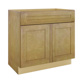 Modernform Cabinet Natural Shaker 36" W X 34 1/2" H X 21" D Sink Base 2 Doors/1 False Front
