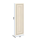 J&K Pearl Glazed H9 Dummy Door Panel 09" W x 30" H