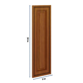 J&K Mocha Glazed K10 Dummy Door Panel 09" W x 30" H