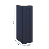 J&K Naval B7 Single Door Wall Cabinet - 09" W x 30" H