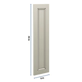 J&K Pebble B6 Dummy Door Panel 09" W x 36" H