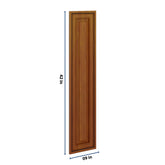J&K Mocha Glazed K10 Dummy Door Panel 09" W x 42" H