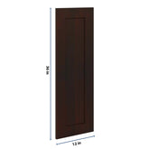 J&K Java Coffee S1 Dummy Door Panel 12" W x 36" H