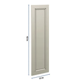 J&K Pebble B6 Dummy Door Panel 12" W x 42" H
