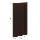 J&K Java Coffee S1 Dummy Door Panel 15" W x 30" H