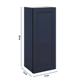 J&K Naval B7 Single Door Wall Cabinet - 15" W x 36" H