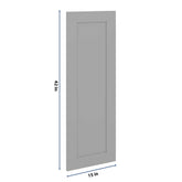 J&K Castle Grey S5 Dummy Door Panel 15" W x 42" H
