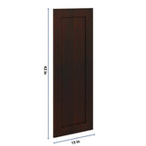 J&K Java Coffee S1 Dummy Door Panel 15" W x 42" H