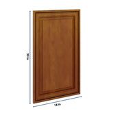 J&K Mocha Glazed K10 Dummy Door Panel 18" W x 30" H